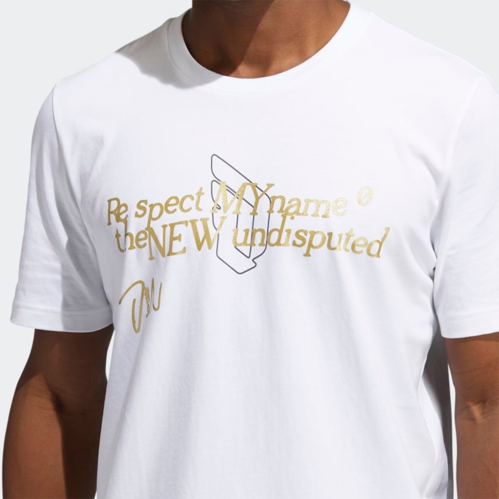 Men's Adidas Dame 8 New undisputed Graphic Tee Size XXL